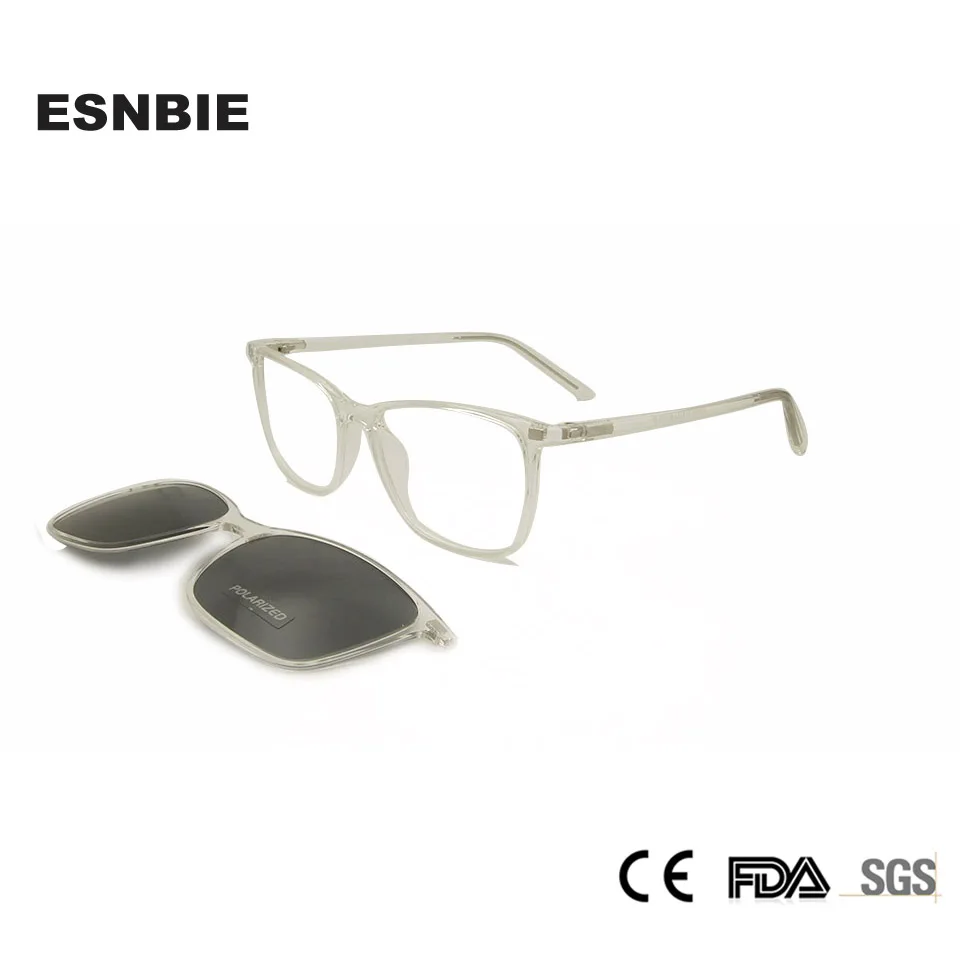 Очки солнцезащитные титановые для мужчин и женщин модные поляризационные