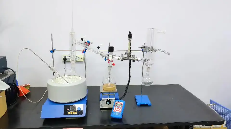 

2L Turnkey Kits Spd-2L Distillation Ball Tube Short Path Vaccum Distill