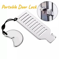 1pc portable door lock safety anti theft hotel apartment accommodation travel light weight furniture fittings home hardware