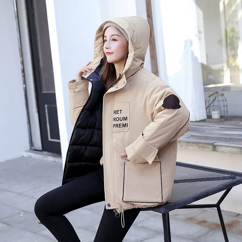 Abrigos Mujer Invierno Short Winter Jacket Women Fur Cotton Padded Jacket Female Parka Womens Jacket Winter Coat for Woman