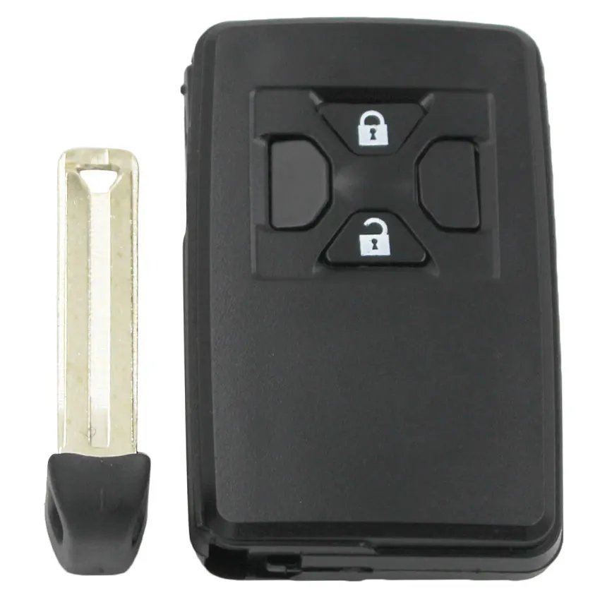 Замена оболочки iPad 2/3/4/5 кнопки дистанционный смарт ключ-брелок для TOYOTA RAV4 Vitz Ractis ключей от машины пустой чехол