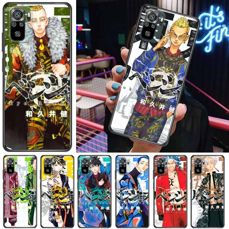 

Tokyo Revengers Takemichi Atsushi Hinata Takemichi Hanagaki Phone Case For Xiaomi Redmi Note 10T 5G 10S 10X 10 Cases Back Cover