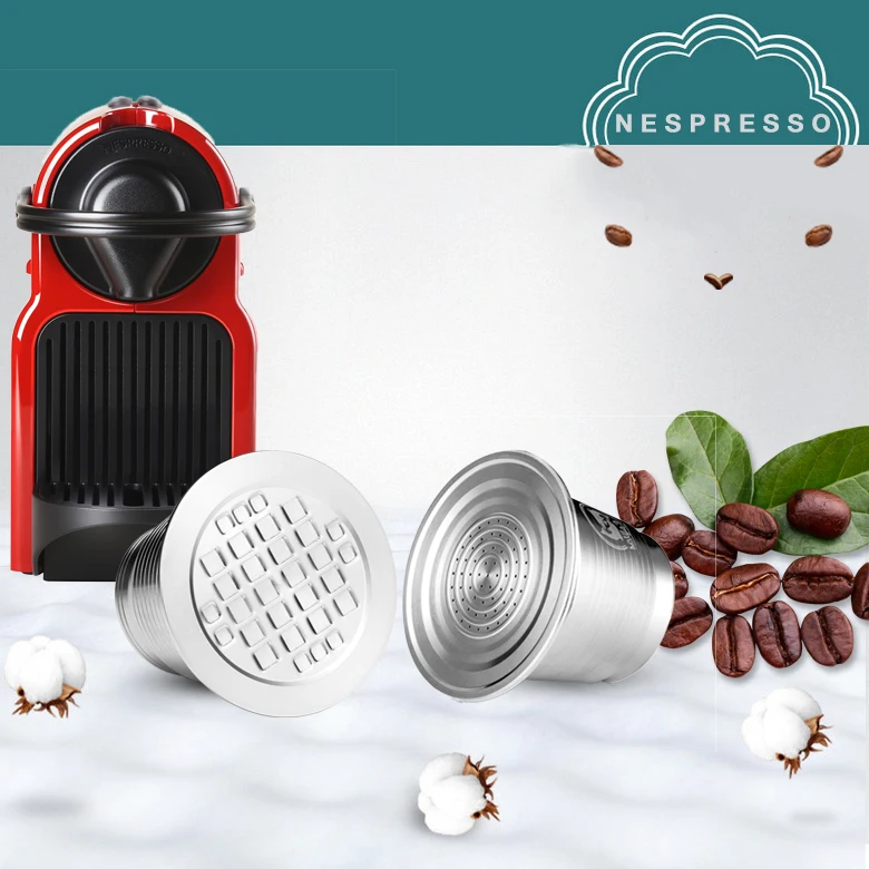 ICafilas для кофемашины Nespresso фильтр кофе из нержавеющей стали металлические
