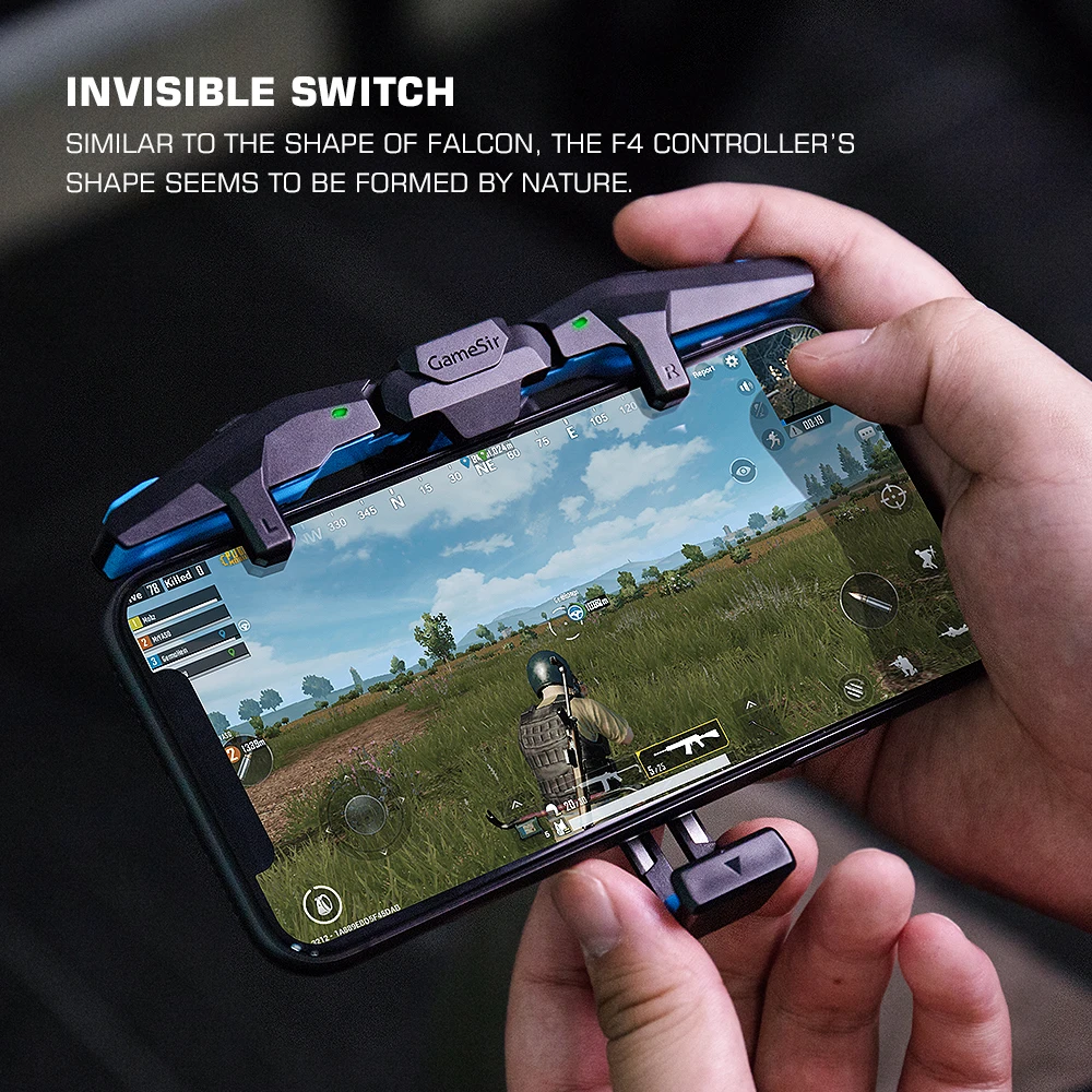 Мобильный игровой контроллер GameSir F4 Falcon PUBG геймпад джойстик триггер для iPhone iOS