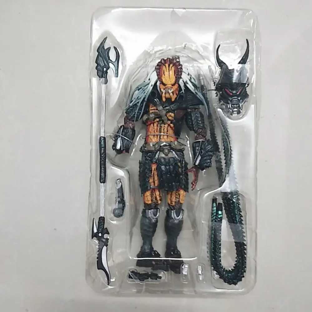 NECA Predator Kenner Leader Clan Chief 18 см фигурка Коллекционная игрушка Подарки