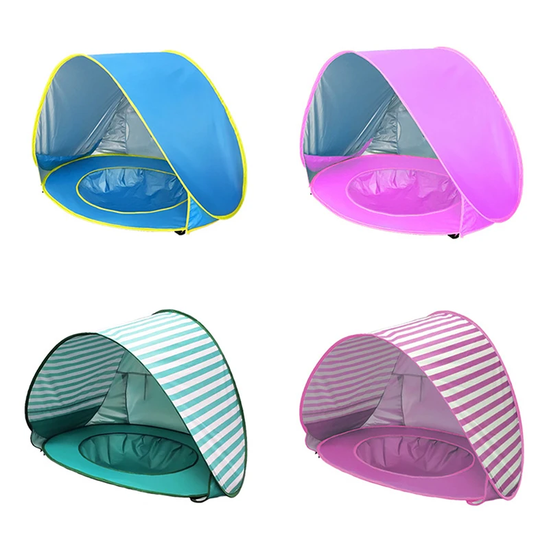 

Baby Beach Tent Children's Tent Ocean Outdoor Sun Protection Pool Beach Castle Toy House Outdoor Baby Tent