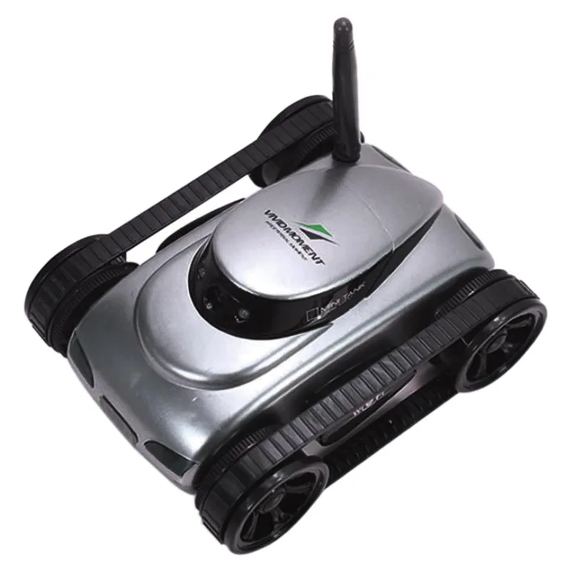 FPV iSPY WI FI качества в реальном времени Радиоуправляемый мини танк HD Камера видео