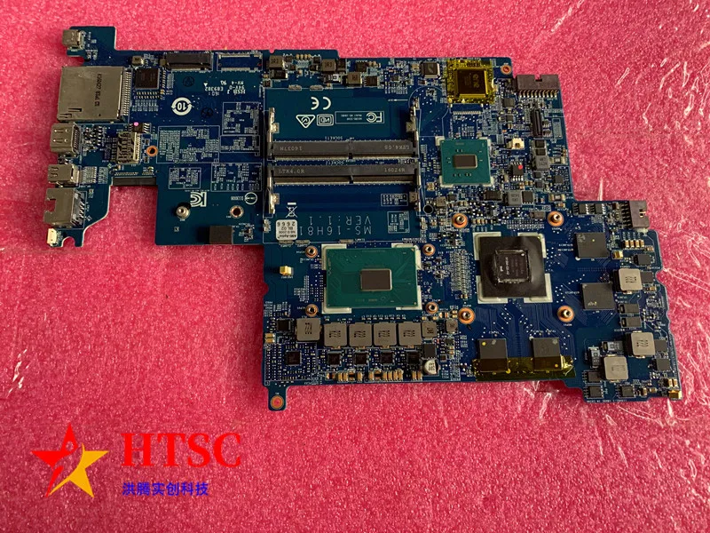 MS-16H8 VER 1 для MSI GS60 WS62 WS60 Материнская плата ноутбука с MS-16H81 и I7-6700HQ | Компьютеры офис