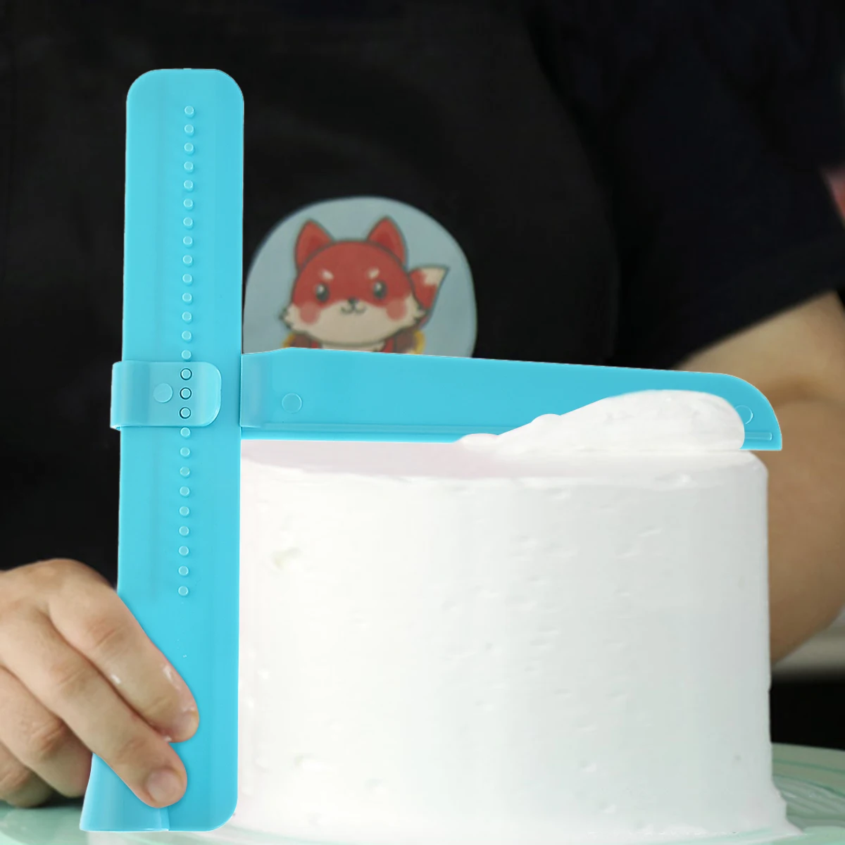 DIY Инструменты для выпечки посуда торт скребок плавный Регулируемый Fondant