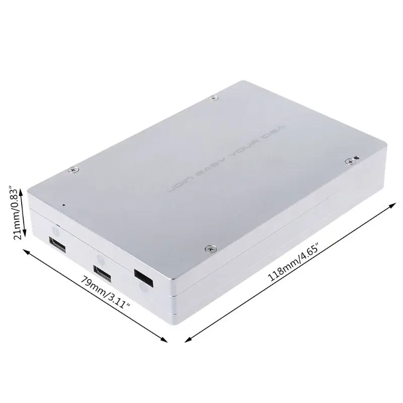 

Aluminum M.2 NVME SATA 2.5" SDD Box Mobile Case Enclosure Nvme+Sata+Sata 3 Discs