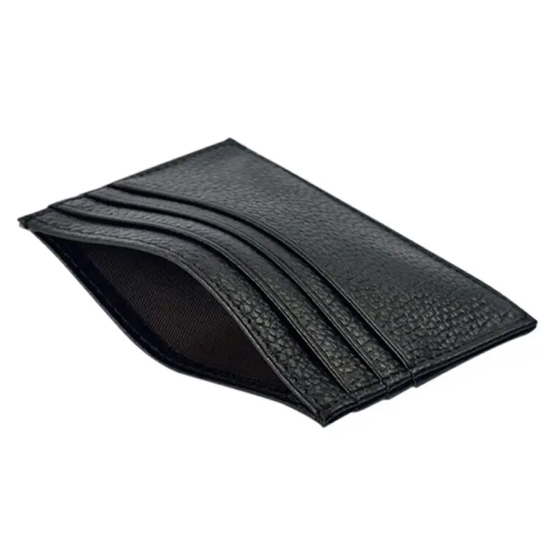 2020 мужской тонкий кошелек из искусственной кожи с отделением для кредитных карт