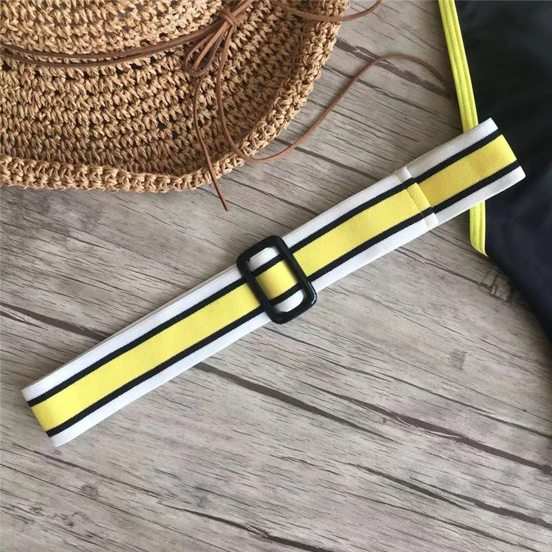 Новинка 2021 женский купальный костюм черный сексуальный купальник с узким поясом