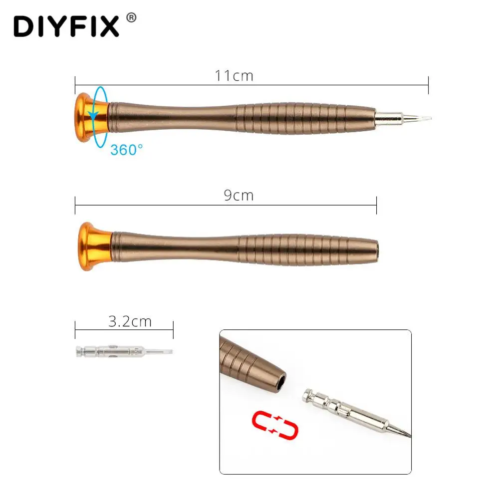 Набор инструментов DIYFIX 35 в 1 для вскрытия и ремонта смартфона отвертка набор