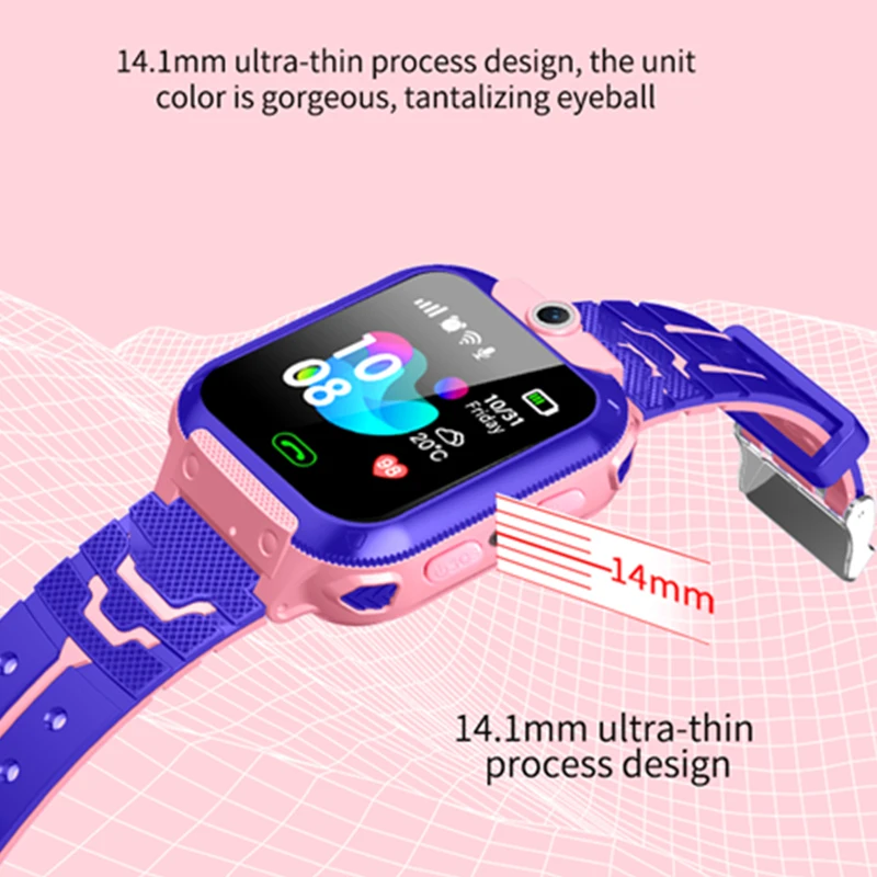 q12 children tracker smartwatch lbs location flashlight sim 2g gsm listen tracking baby 310 boys girls smart phone clock free global shipping