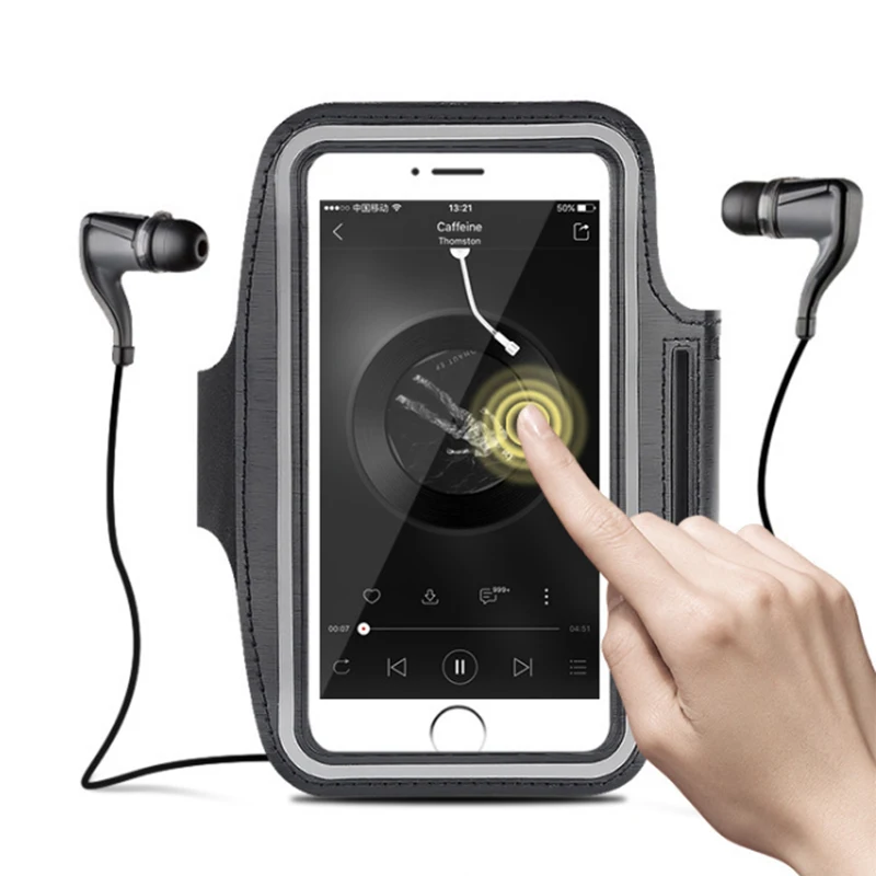 Ручка + 5 1 дюймовый чехол для тренажерного зала Samsung S5 S6 S7 Спортивная нарукавная