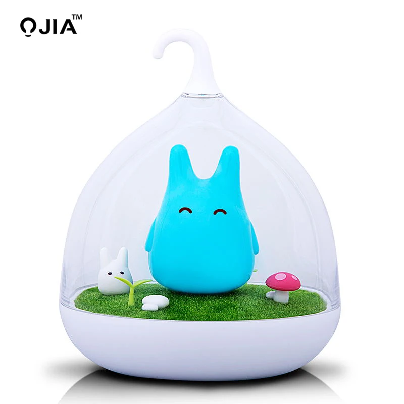 Ночник Asign в стиле Totoro USB портативный светодиодный ночник лампа подарок сенсорный
