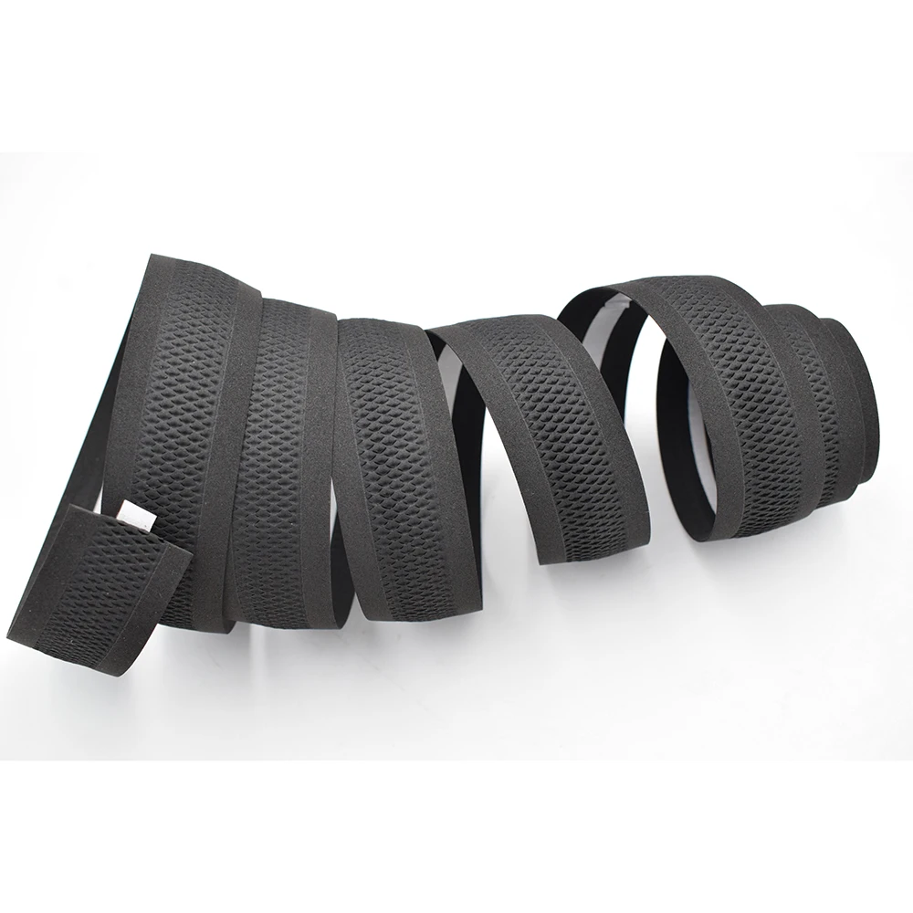 Лента на руль велосипеда PROMEND черная сетчатая Нескользящая водонепроницаемая 80