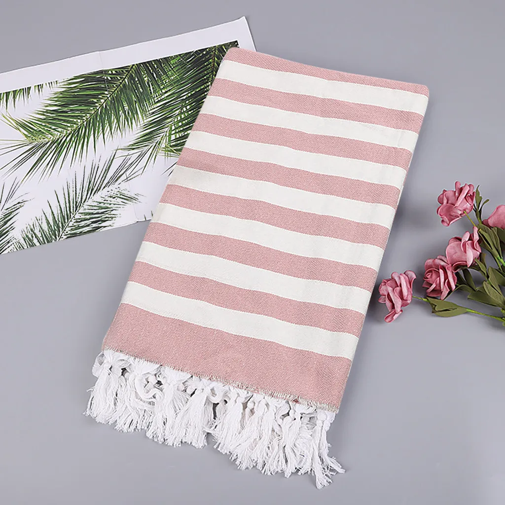 Турецкая хлопковая банная пляжная спа-баня йога с бахромой жаккардовое