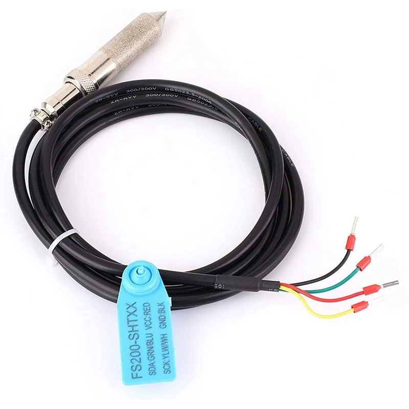 

Soil Moisture Sensor, Humidity Temperature Sensor Digital Soil Moisture Sensor Meter, for Flower Nursery(FS200-SHT30)