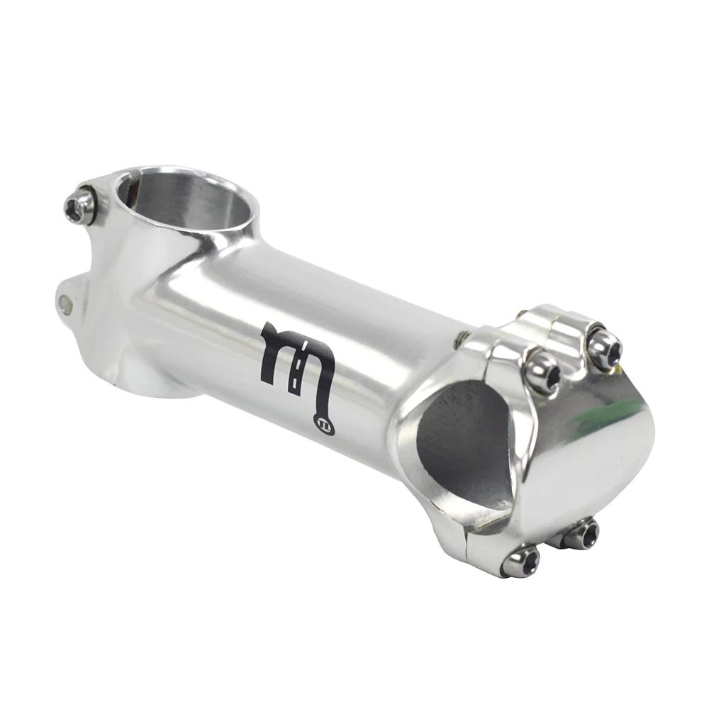 90mm SILVEROCK Alunimum вынос руля велосипеда 6 градусов 31,8 мм Диаметр руля 28,6 мм 1 1/" туристический дорожный велосипед MTB стержень 90 мм классический серебристый - Цвет: 90mm