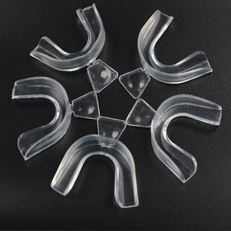 5 шт. одноразовые прозрачные отбеливающие зубные скобы|Отбеливание зубов| |