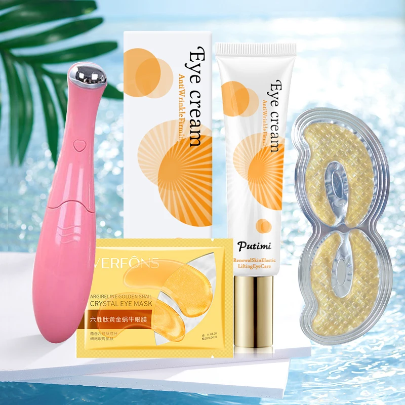 

Eyes Skin Care Crystal Collagen Eye Mask Gel Patches Moisturizer Circles Dark Bags Anti Age Eye Cream Puffiness Relief Fatigue