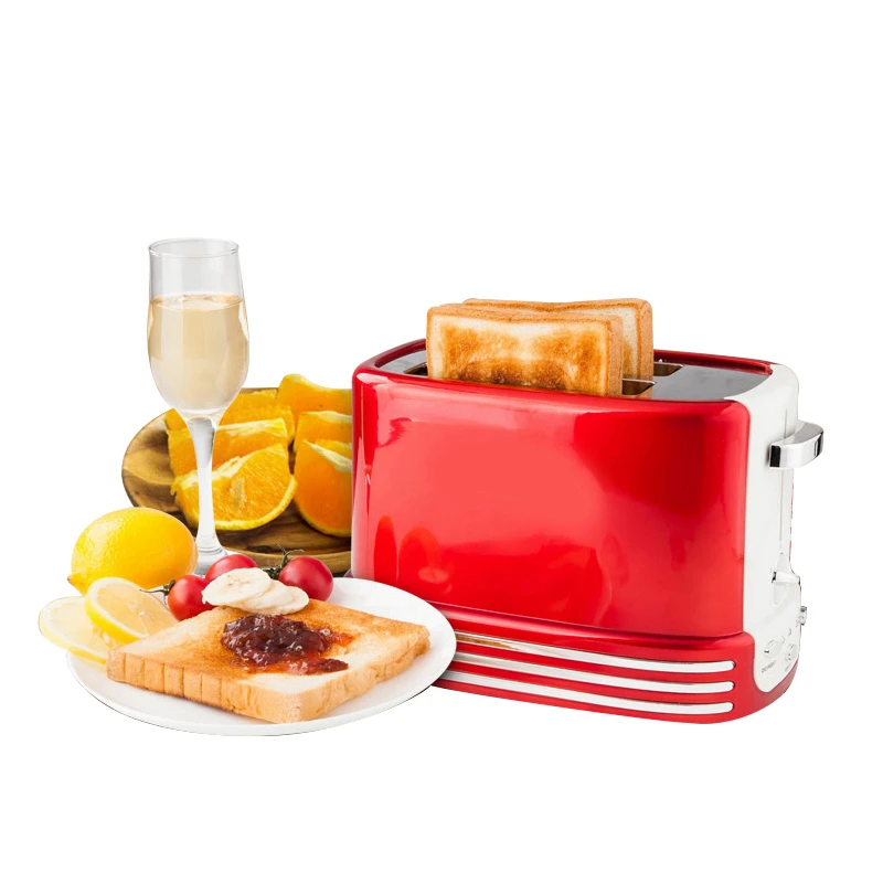 Электрическая мини печь 2 ломтика нержавеющая сталь тосты выпечки хлеба