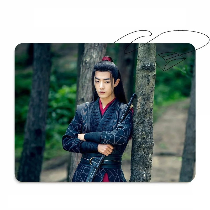 

Неразобранный коврик для мыши Chen Qing Ling Xiao Zhan Wang Yibo, резиновый коврик для мыши для фото, подарки, звезда