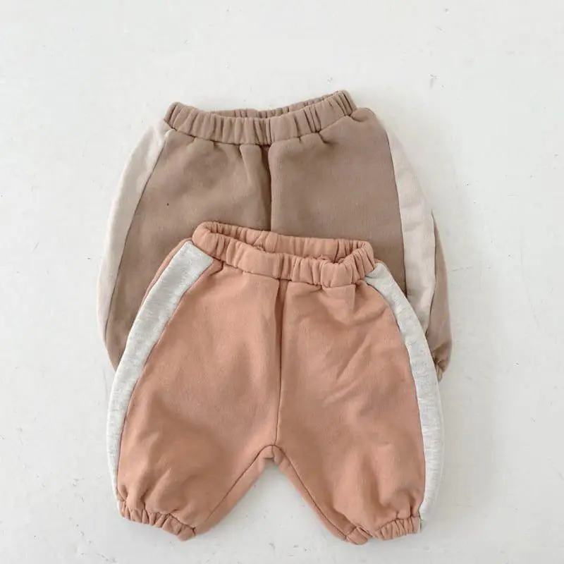 

2022 Winter New Baby Girl Thicken Casual Pants Baby Boy Fleece Warm Pant Loose Kids Harem Pants Newborn Trousers Baby Clothes