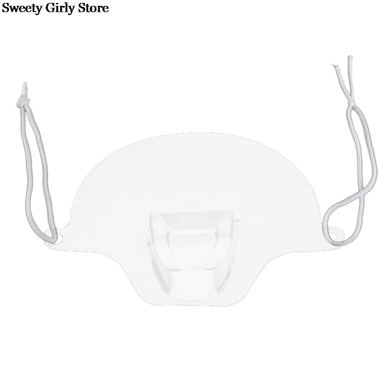 

50PCS/box Transparent Mask Tattoo Makeup Supplies Smile Masks Food Grade Plastic Special Mask Hotel Kitchen Restaurant Tools