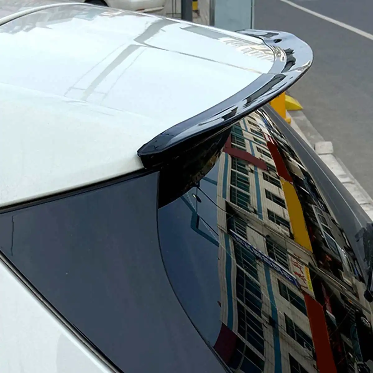 Автомобильный воздушный сплиттер для заднего багажника спойлер крыло Mercedes Benz A