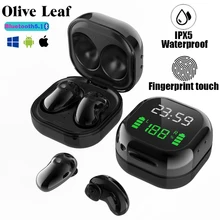 S6 Plus Bluetooth Earphones Music Earpieces Waterproof Sports Earbuds Noise Headset For Iphones Xiaomi TWS Wireless Headphones