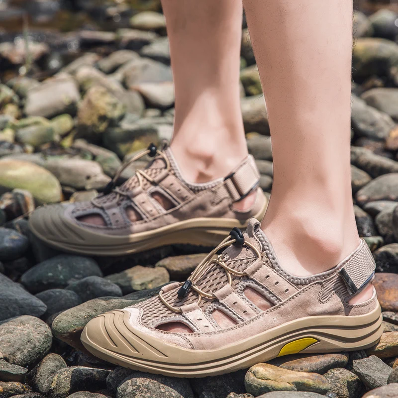 

Mens Sandals Outdoor Sandals For Men 2020 Summer Sandalias Transpirables Man 2019 Sandalet Erkek Shoes Sandalen Herren Heren