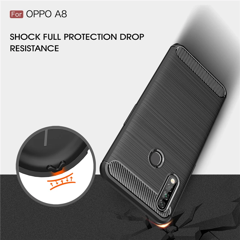 for oppo a8 case soft fundas slim tpu flexible silicone shell rubber protector phone case for oppo a8 cover for oppo a8 free global shipping