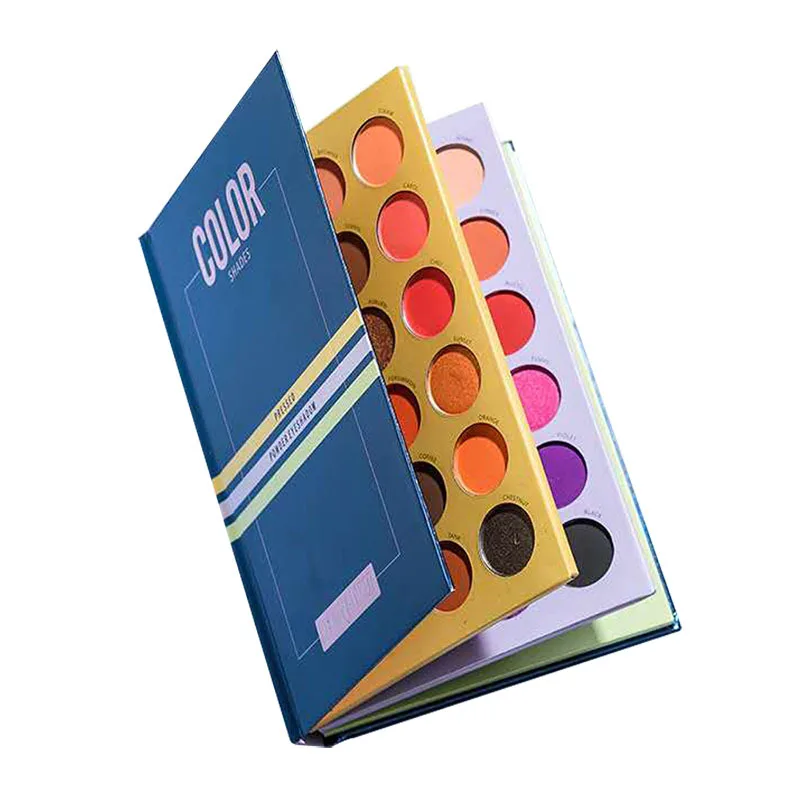 

72 Colors Eyeshadow Palette Three-layer Book Style Make Up Cosmetic Highlight Eyeshadow Matte Long Lasting Eyes Makeup Beauty