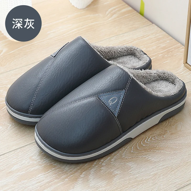 

Cotton Slippers Shoes Women's Couple's Home Slippers Men's Cotton Slippers Warm Slippers Non-Slip Wear-Resistant and Lightweight