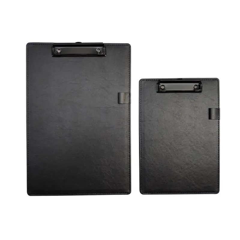 

PU Leather A4 A5 File Paper Clip Board Writting Pad Folder Document Stationery