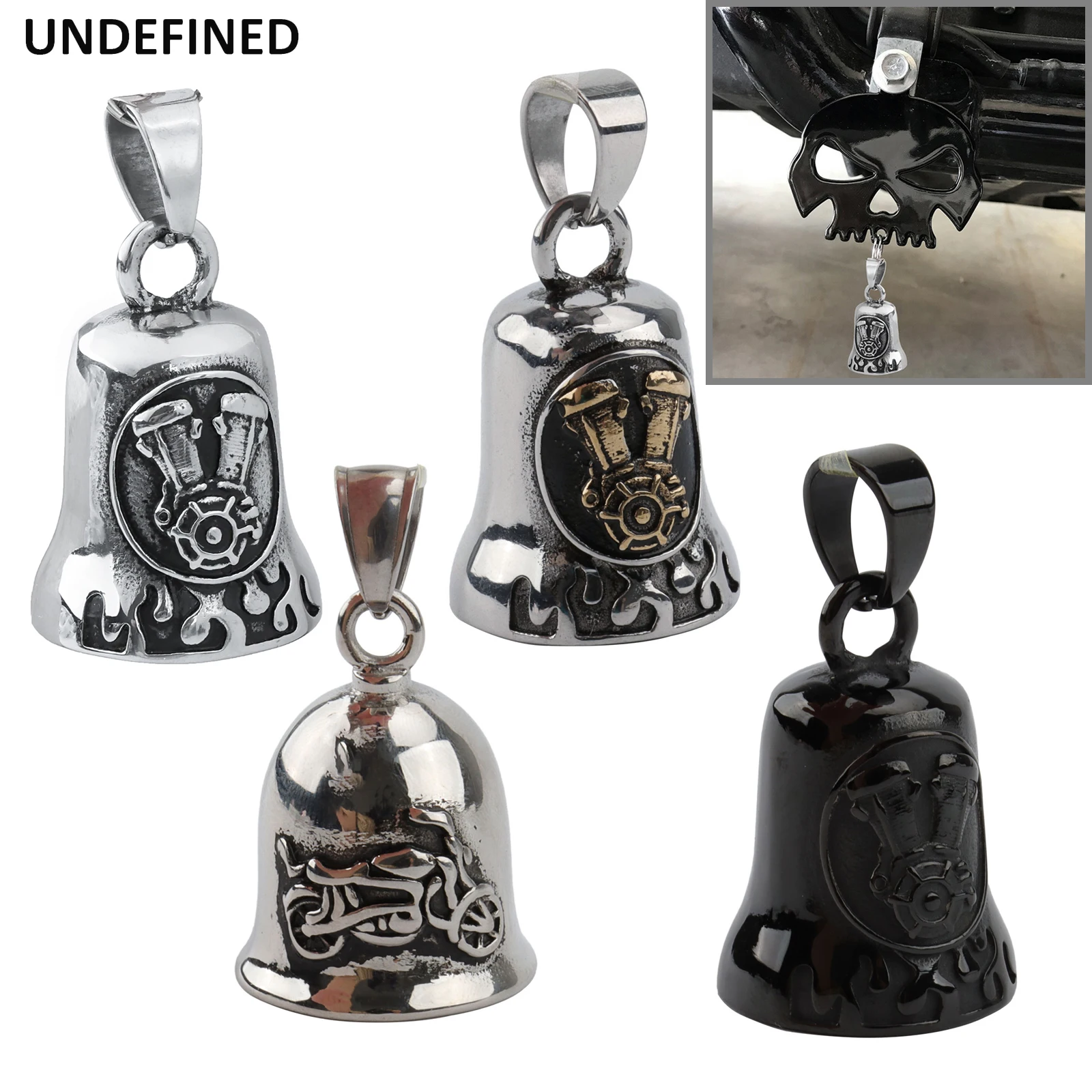 

Motorcycle Bell Skull Wing Engine Cross Eagle Cool Biker Guard Bell For Harley for Indian Scout Chief Bobber Chopper Universal