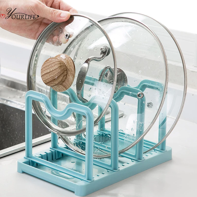 OYOURLIFE съемный кухонный Настольный держатель для кастрюли многофункциональная