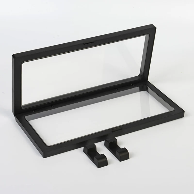 

Transparent Floating Display Case Suspension box Stand Holder Container