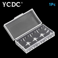 ycdc 1x 18650 battery cover holder cells storage box for fit 4 16340 lithium batteries bag cells hard plastic case