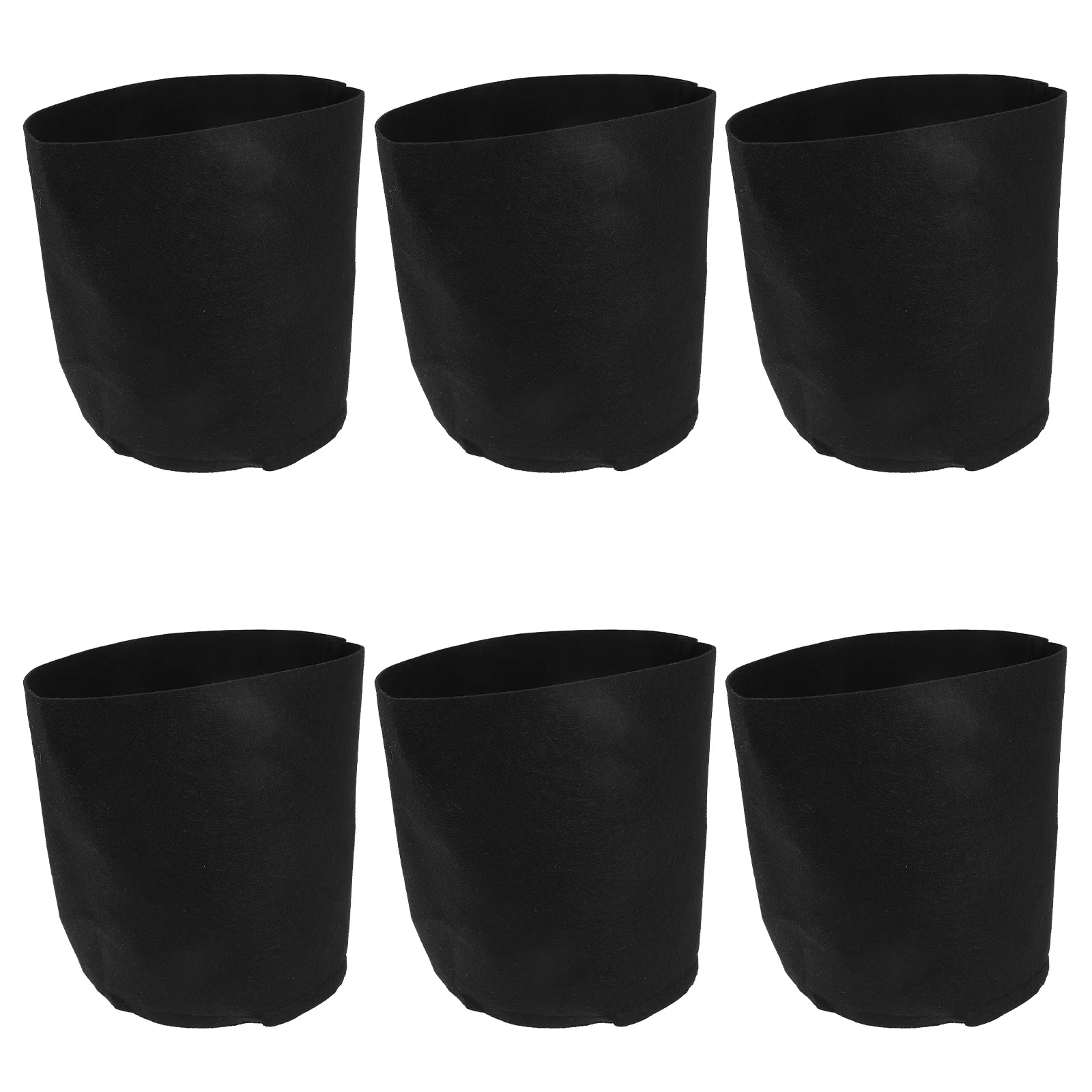 

6pcs Plants Grow Bags Nutrient Bags Plant Nursery Pots Non-woven Planting Pots
