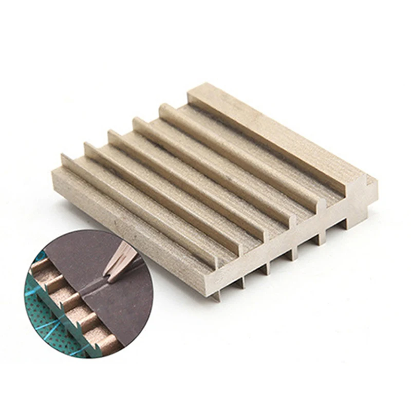 

Двухсторонний инструмент для ремонта, точилка для ножей, точилка с широкой лопаткой для резки кожи, тоньше, инструмент для заточки, кожевенн...