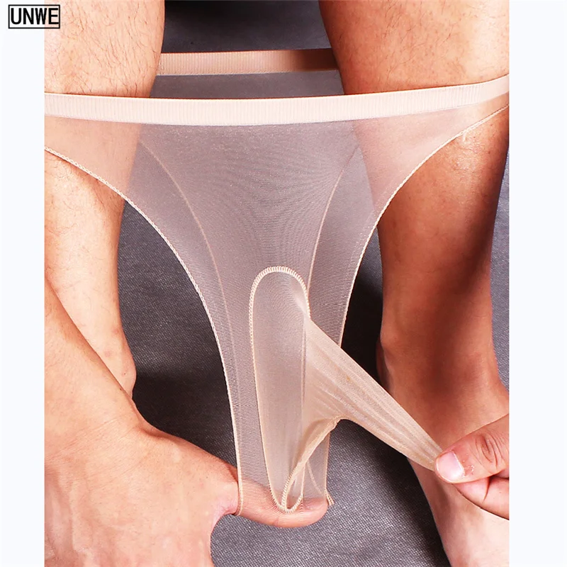Ультратонкие мужские стринги невидимые бесшовные с низкой посадкой и рукавом