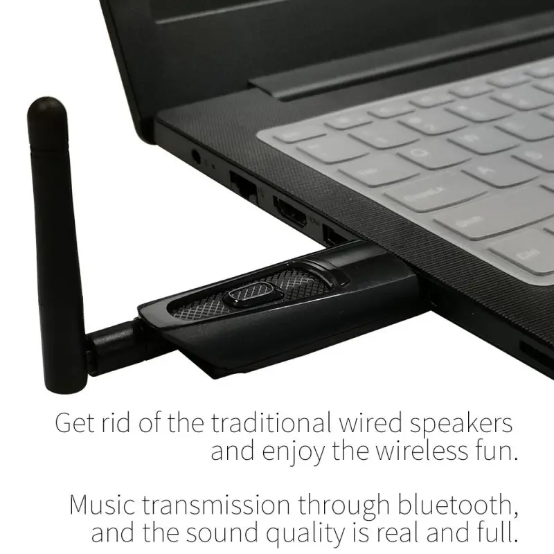 USB Bluetooth 5,0 аудио передатчик Bluetooth адаптер Bluetooth 5,0 передатчик 3,5 мм AUX беспроводной ключ для ТВ ПК