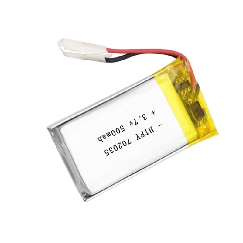 Литий-полимерный аккумулятор 702035 литий-полимерный перезаряжаемые батареи 3 7 в 500