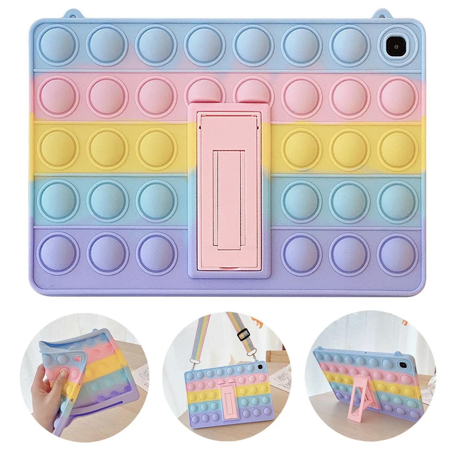 

Силиконовый чехол с подставкой для Lenovo Tab M8 HD TB-8505F /8505X FHD 8705F/8705X/M8 3rd Gen 8506