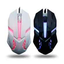 Gaming Mouse Gamer Wired Ergonomic Mouse Led Computer Mouse USB Photoelectric PC Mice Luminous Mouse Colorful Mouse For Laptop