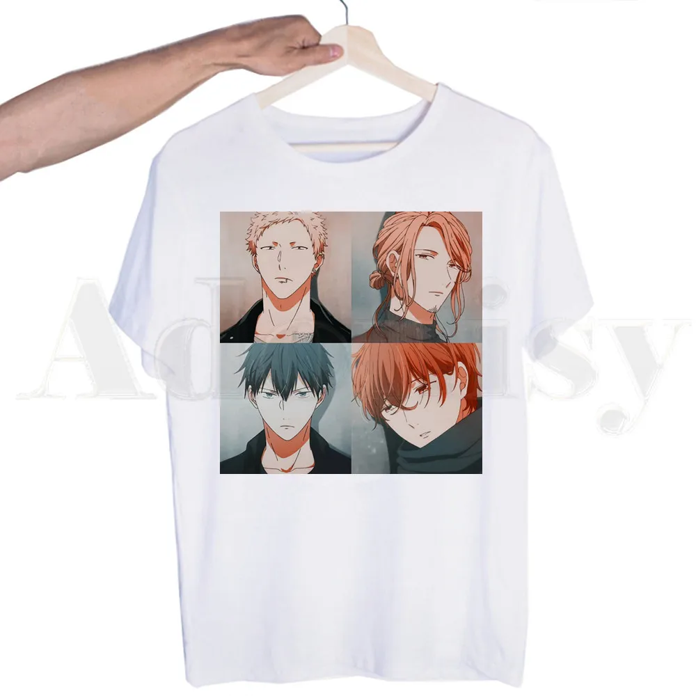 Футболка Mafuyu Yaoi Bl Give мужская с японским Аниме Манга модная летняя рубашка топ