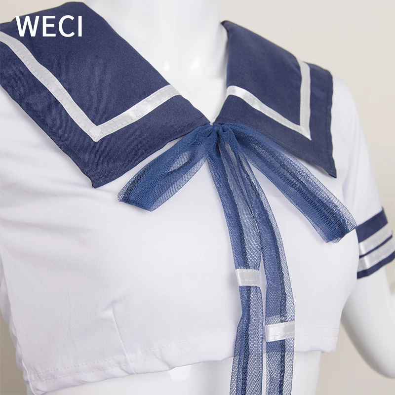 Сексуальный Школьный костюм WECI эротический для японской школьницы униформа